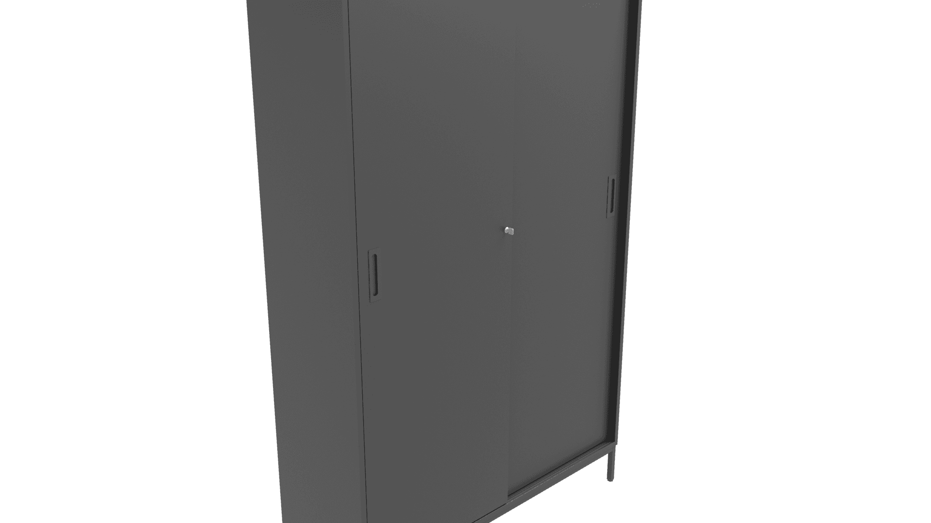 CHOICE C5S121 - Wardrobe with sliding doors and 2 pull-out metal hanging rails 3
