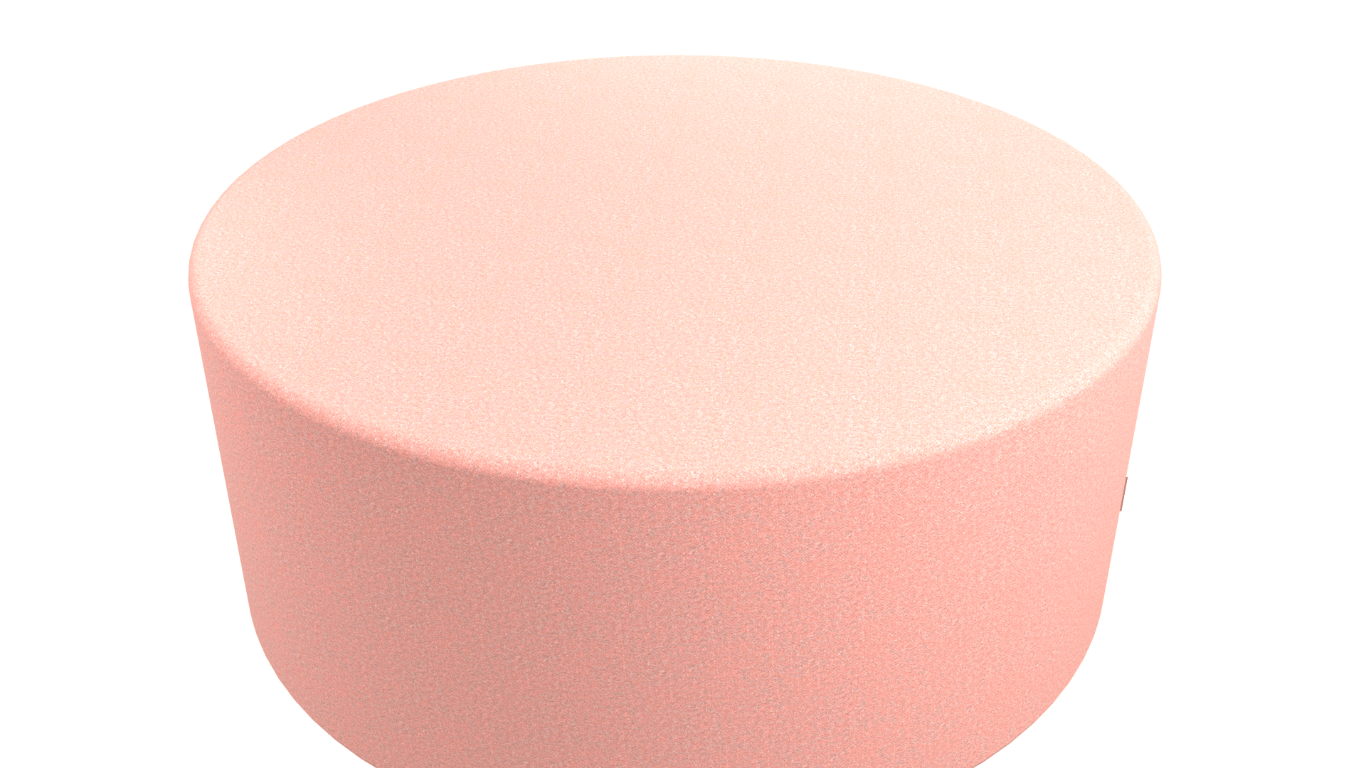 GIRO G5R0013 - Round pouf  with black melamine base and plastic supports 1
