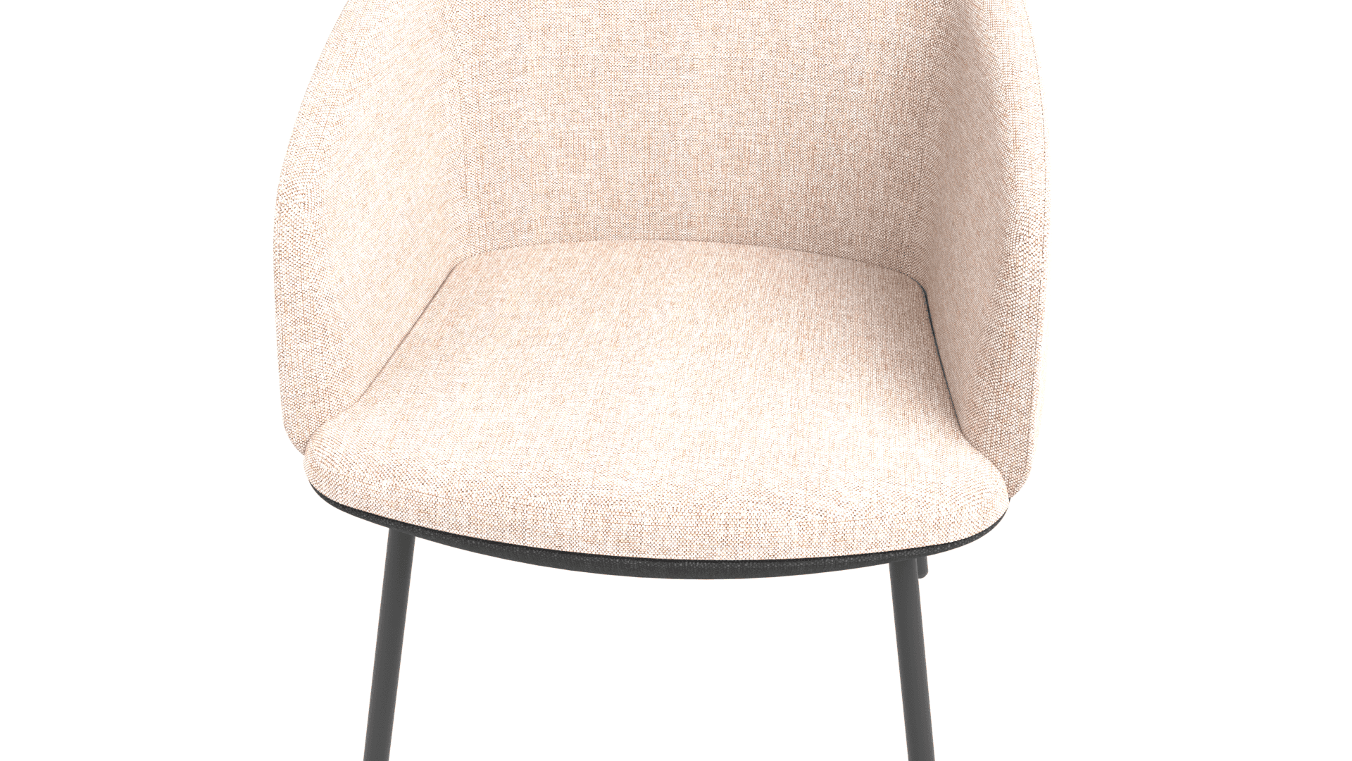 KOPA G5R0031 - Armchair. Base: powder-coated metal legs with glides. 4
