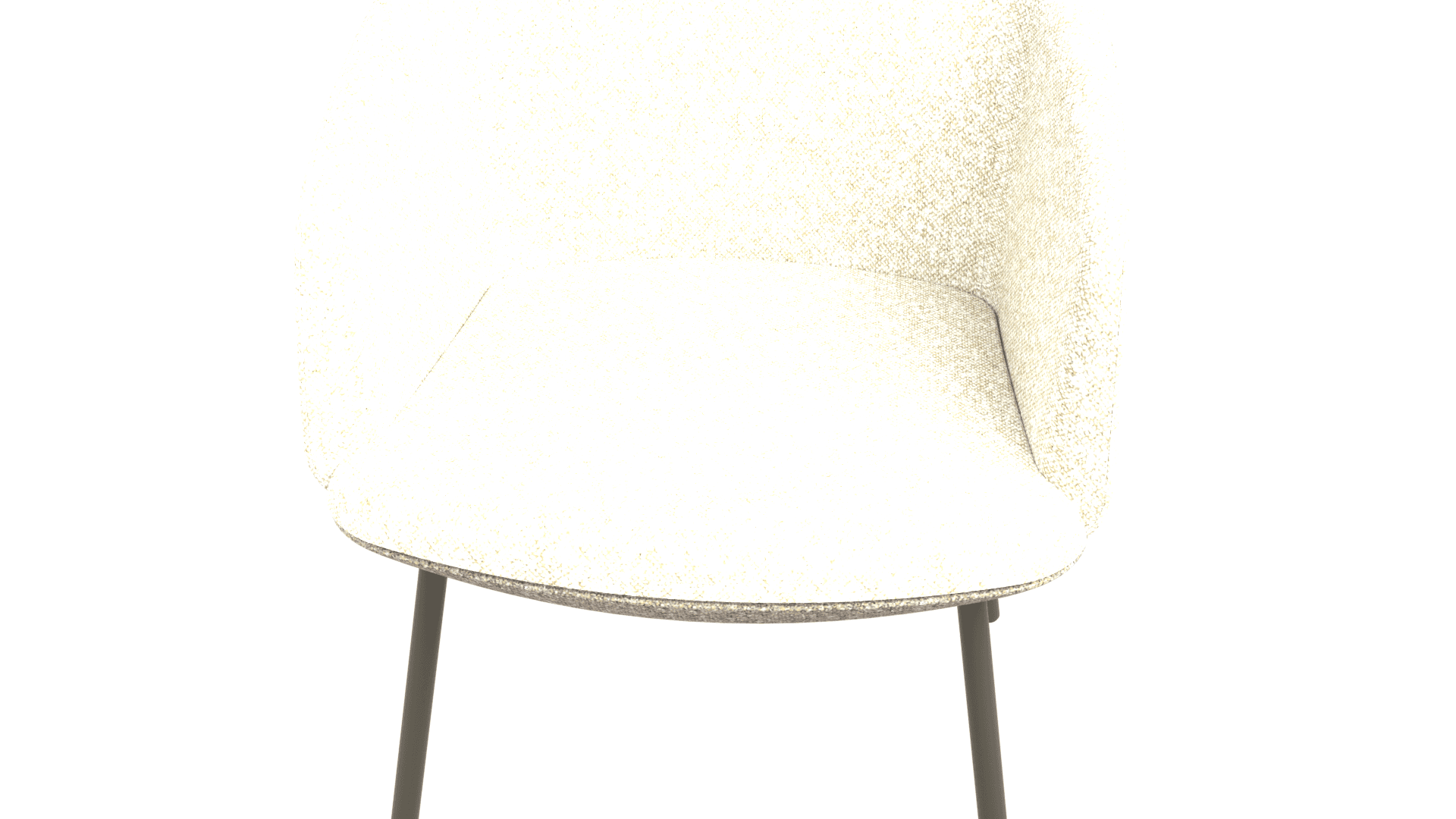 KOPA G5R0031 - Armchair. Base: powder-coated metal legs with glides.