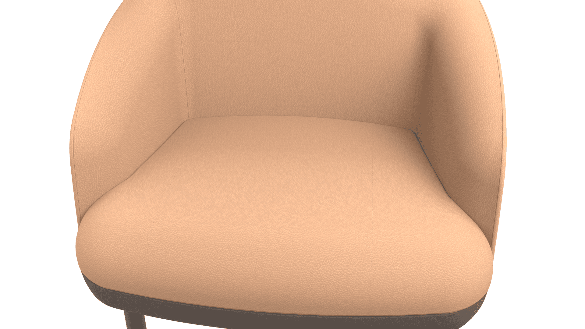 KOPA SDK001 - Lounge chair. Base: powder-coated metal legs with glides. 1