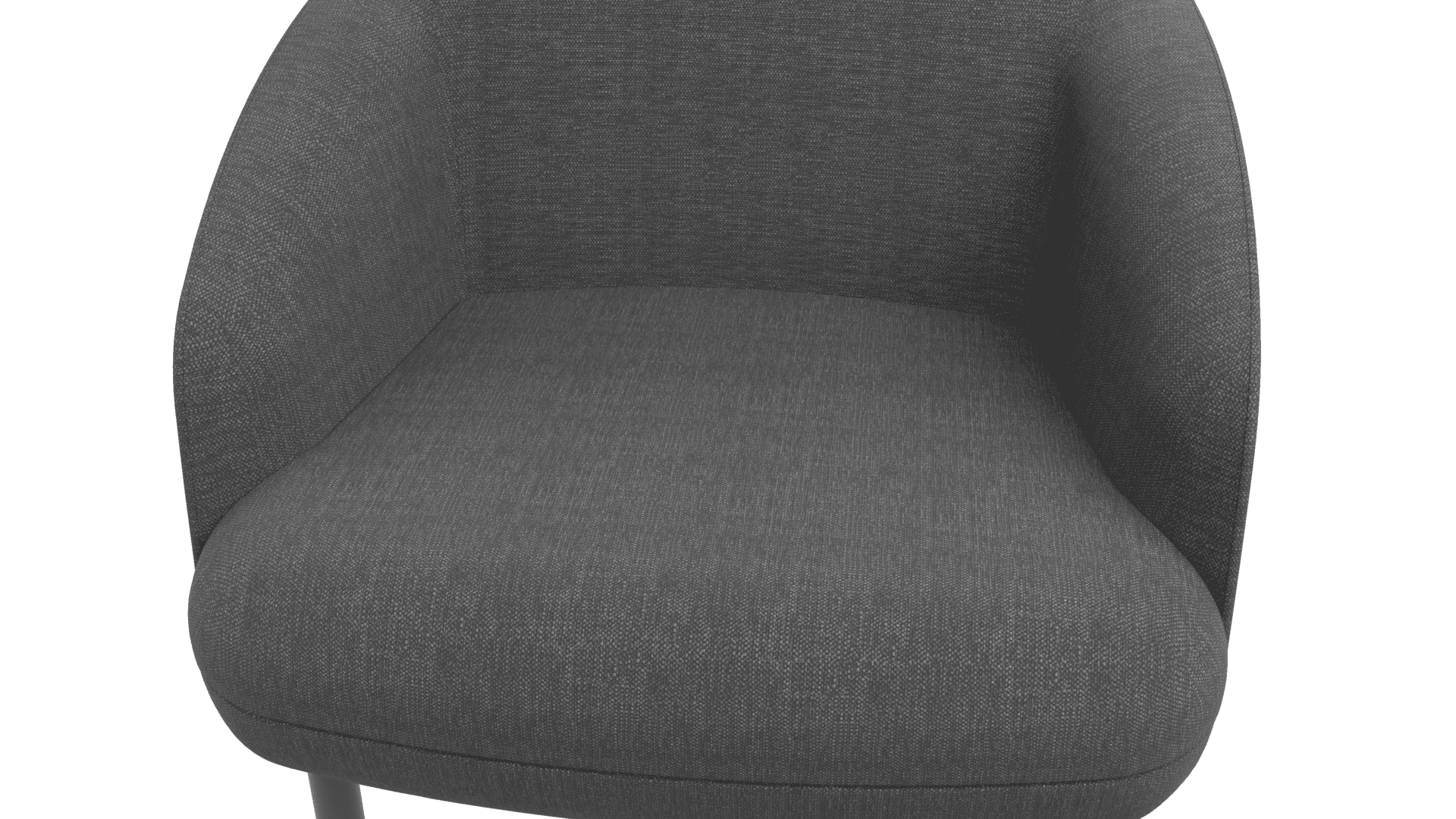 KOPA SDK001 - Lounge chair. Base: powder-coated metal legs with glides. 4