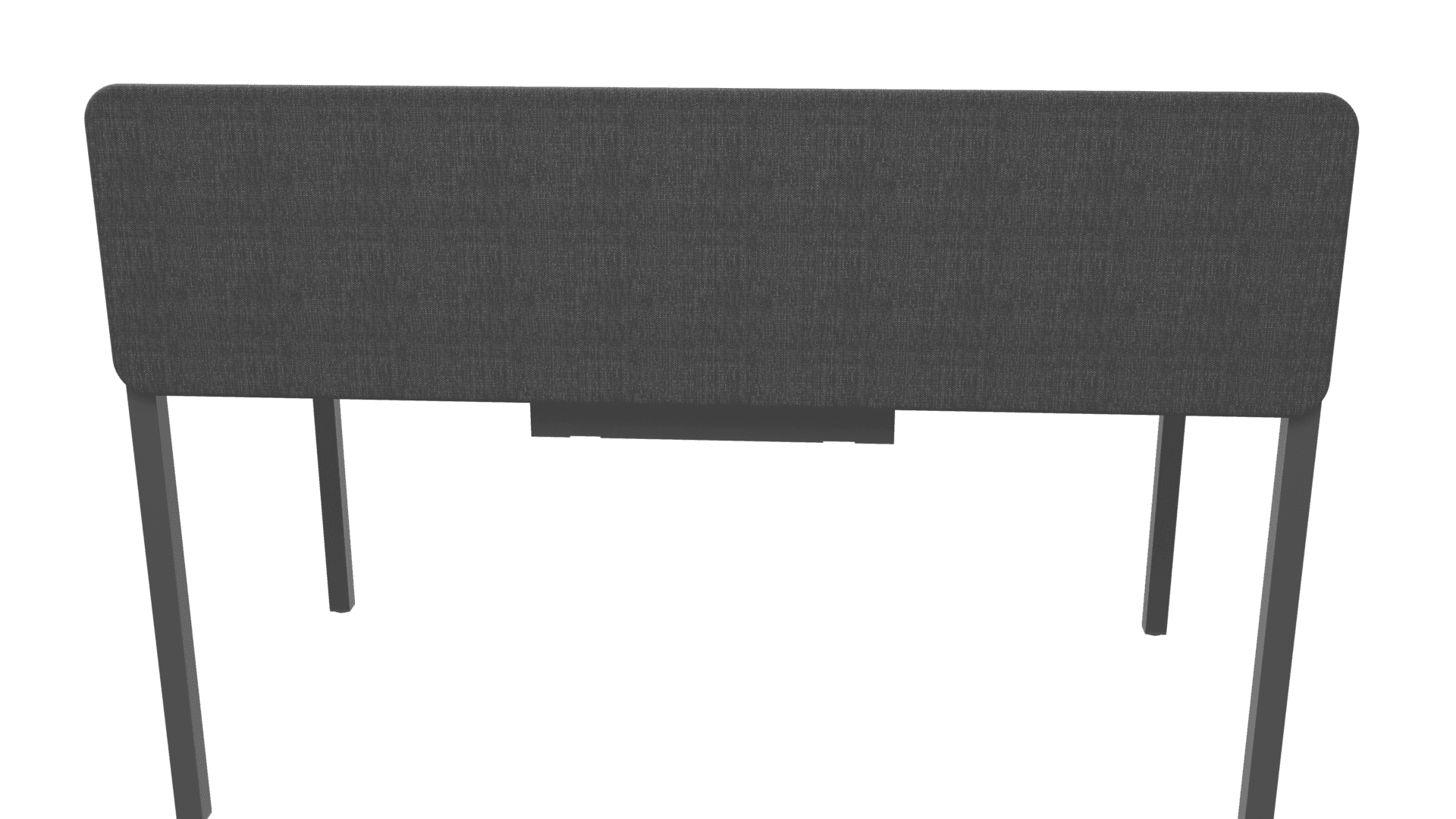 NOVA U DNA165-U - Desk with a scallop cut-out for wire management. 5