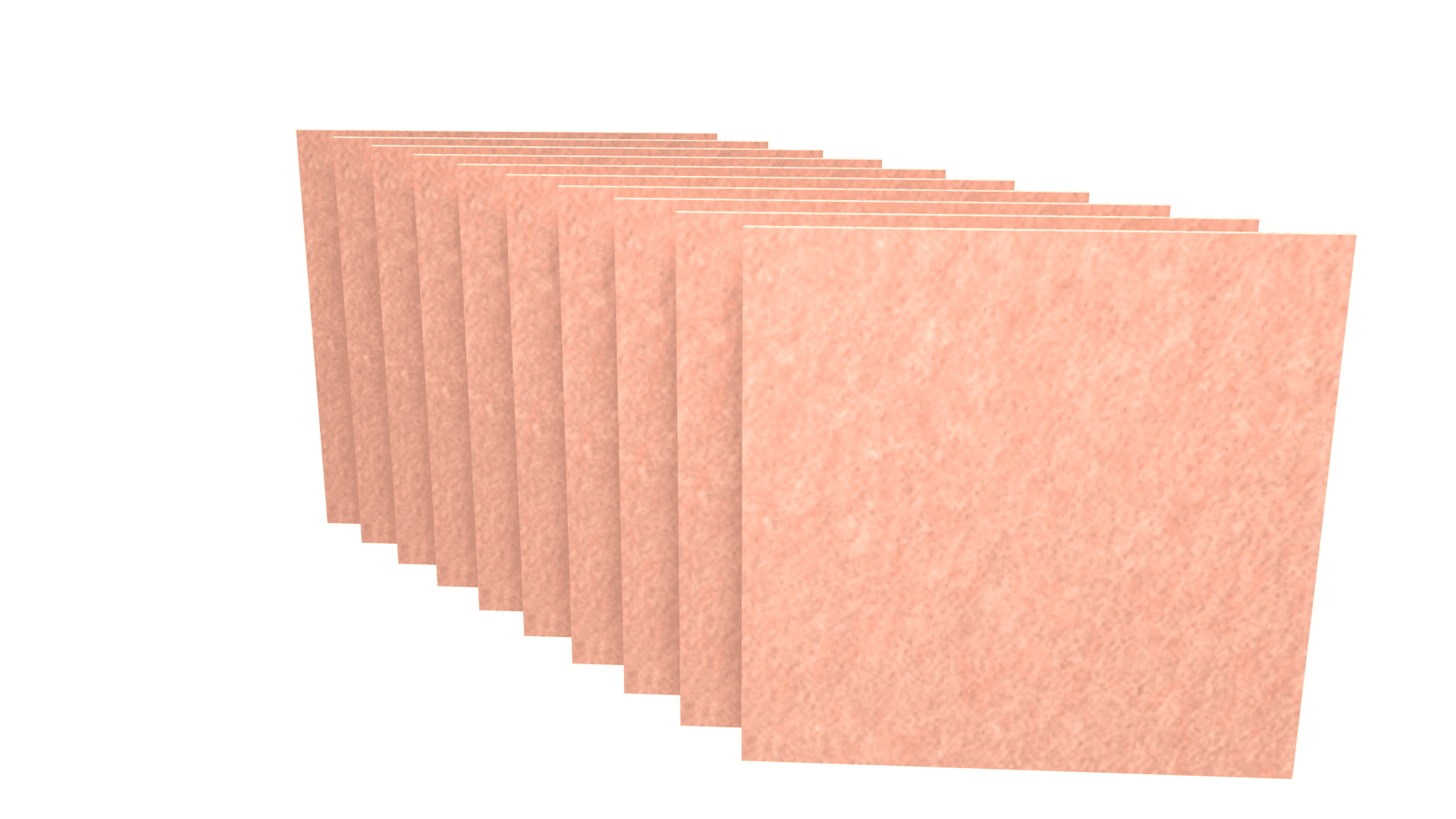 ACOUSTIC ARTWORK G4P0050 - PET felt acoustic tiles, square, 10 pcs. 5