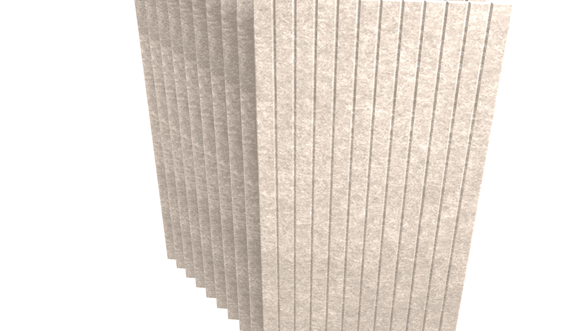 ACOUSTIC ARTWORK G4P0115 - PET felt acoustic tiles, rectangular, 10 pcs