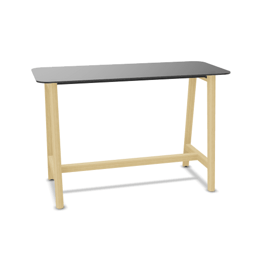 NOVA WOOD CNM167 - High table with wood legs
