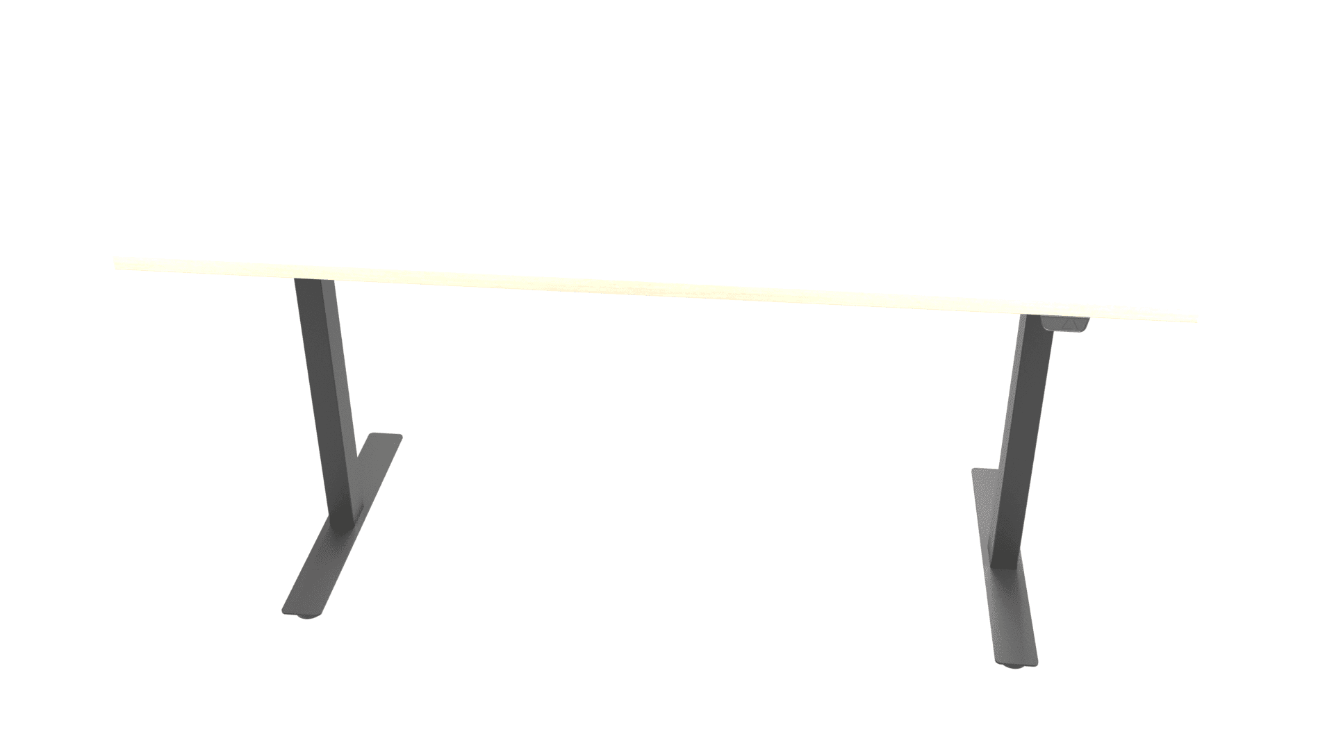 B-ACTIVE G6F0443 - Telescopic frame with adjustable electric legs for 1200-1600 mm desktops