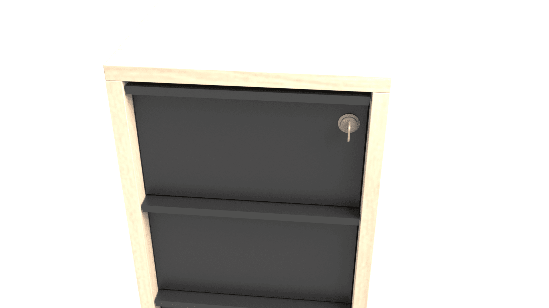 NOVA U G1A0223 - Mobile pedestal with central locking