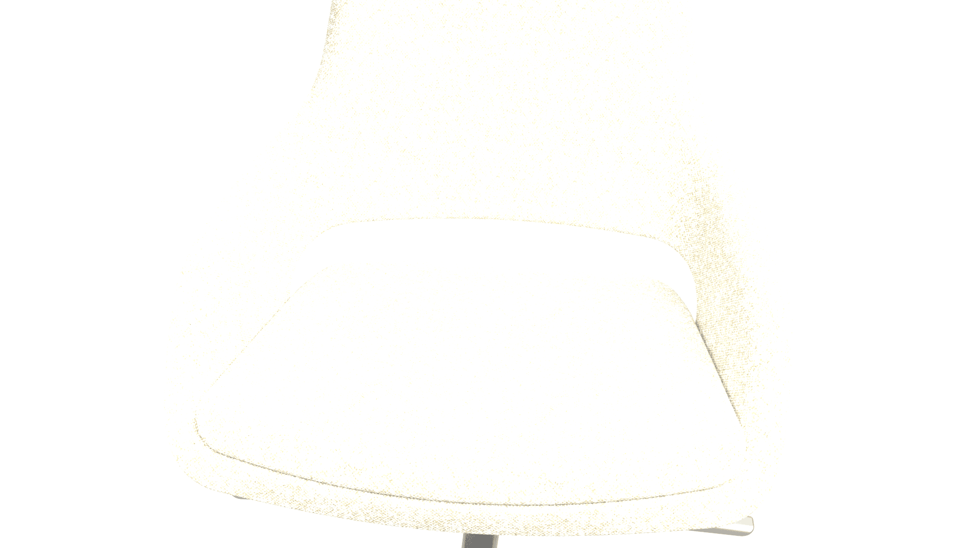 SANDIE G5R0124 - Low-back lounge chair. Swivel mechanism with height adjustment. 4-star black powder-coated aluminium base with glides.